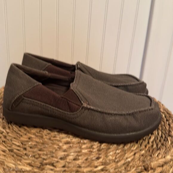 Crocs Santa Cruz 2 Luxe Jr. Kids Loafers - J4 - Picture 1 of 9
